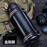 Thermos Bottle Stainless Steel Insulated Thermos Bottle 1L/2L/3L Travel Coffee Mugs Thermal Vaccum Water Bottle Thermal Mug