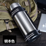 Thermos Bottle Stainless Steel Insulated Thermos Bottle 1L/2L/3L Travel Coffee Mugs Thermal Vaccum Water Bottle Thermal Mug