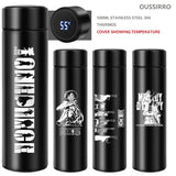 OUSSIRRO Luffy Stainless Steel ONE PIECE Thermos Portable Unisex Students Personality Trendy Cup