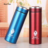 BearPaw Vacuum Thermos Water Bottle Stainless Steel Double Wall Insulated Cup Gift for Women Men 270ml